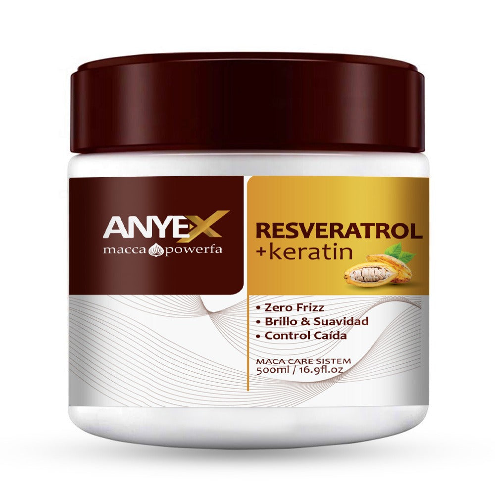Mascarilla resveratrol +serum+exfoliante